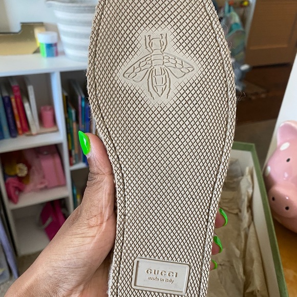 COPY - 100% authentic Leather Gucci Mules/Slides/Slippers 37 - Picture 4 of 7